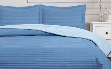 Colcha Bicolor Azul
