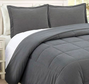 Plumón Corduroy Gris