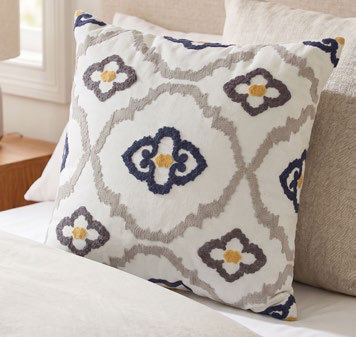 Funda Cojin Province 45X45 Cm Azul