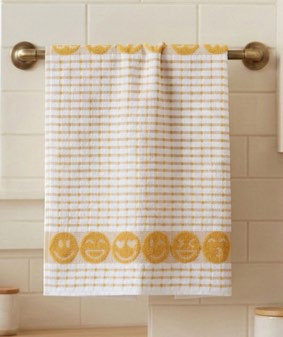 Paño Cocina Toalla Gourmet 42X63 Cm Caras Amarillo