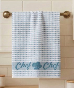 Paño Cocina Toalla Gourmet 42X63 Cm Chef Celeste