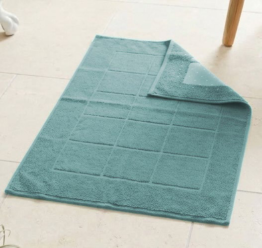 Piso Toalla Lucca 46X70 Cm Turquesa