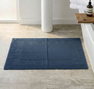 Piso Toalla Elemental 46X65 Cm Azul