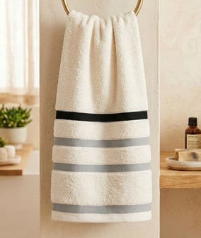 Toalla Mano Lumier 45X80 Cm Blanco
